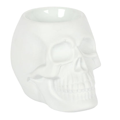 White Skull Oil Burner - DuvetDay.co.uk