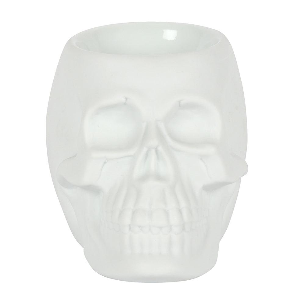 White Skull Oil Burner - DuvetDay.co.uk