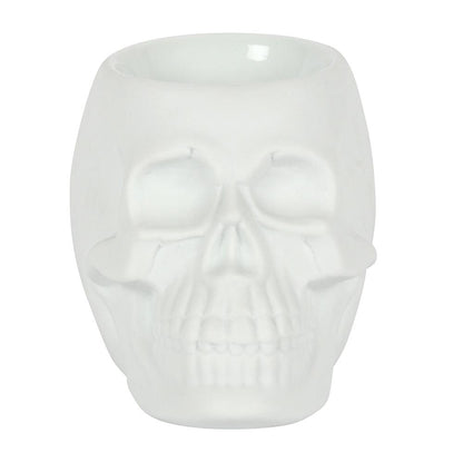 White Skull Oil Burner - DuvetDay.co.uk