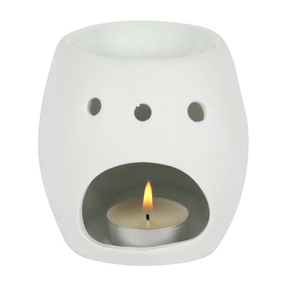 White Skull Oil Burner - DuvetDay.co.uk