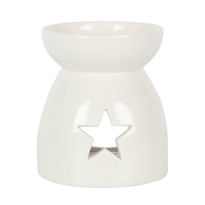 White Star Cut Out Oil Burner - DuvetDay.co.uk