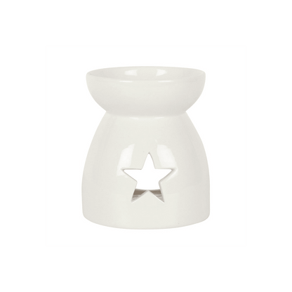White Star Cut Out Oil Burner - DuvetDay.co.uk