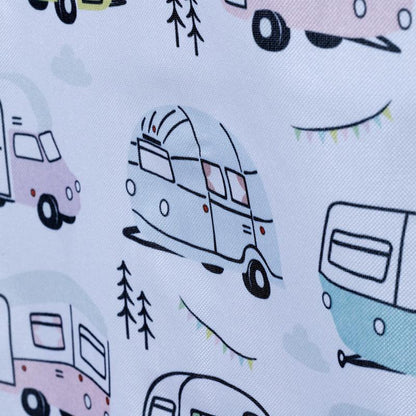 Wildwood Caravan Picnic Blanket - DuvetDay.co.uk