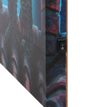 Wish Upon A Star Light Up Canvas Plaque by Lisa Parker - DuvetDay.co.uk