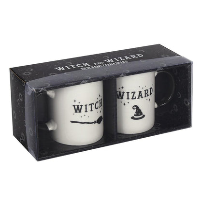 Witch and Wizard Mug Set - DuvetDay.co.uk