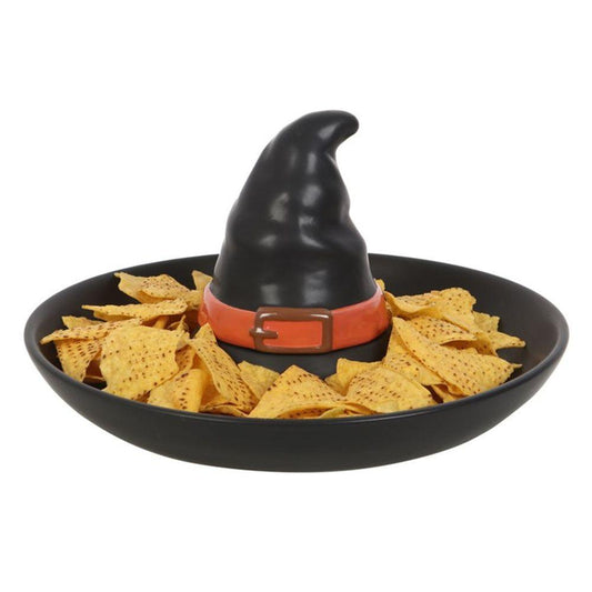 Witch Hat Chip & Dip Dish - DuvetDay.co.uk