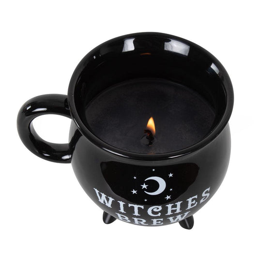 Witches Brew Cauldron Candle Mug - DuvetDay.co.uk