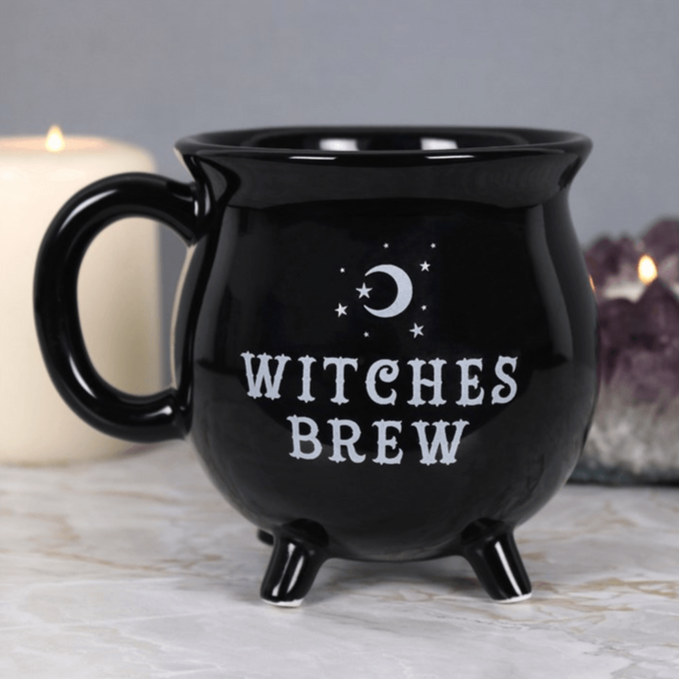 Witches Brew Cauldron Mug - DuvetDay.co.uk
