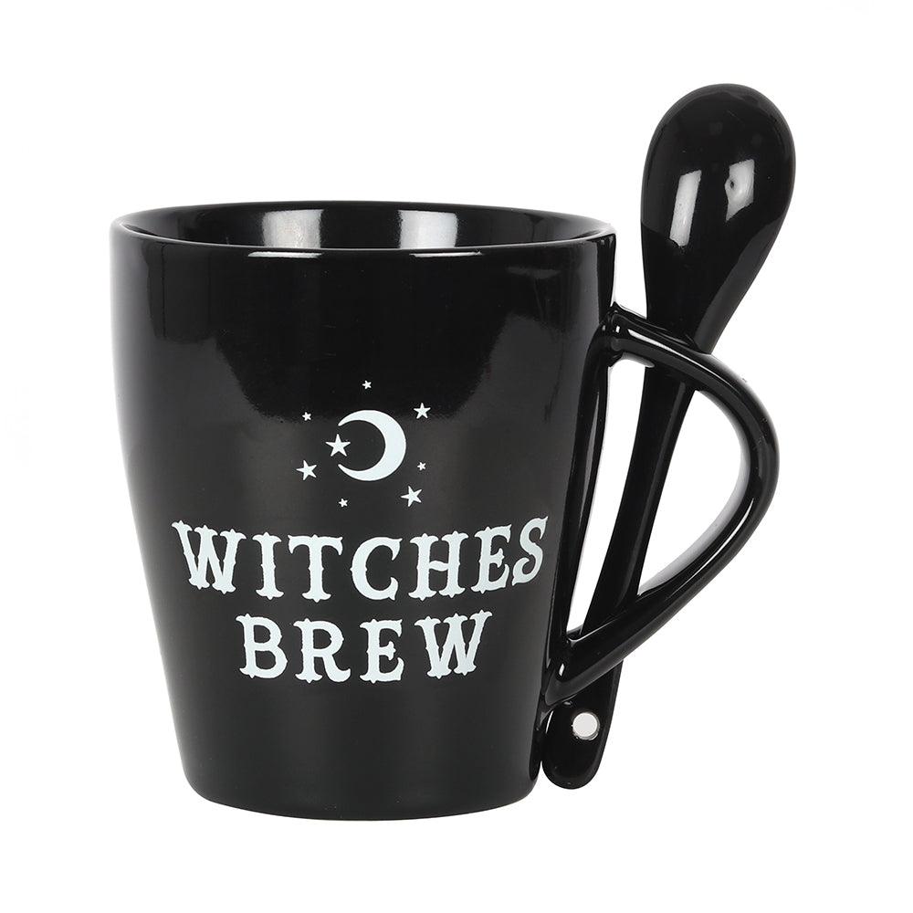 Witches Brew Mug and Spoon Set - DuvetDay.co.uk
