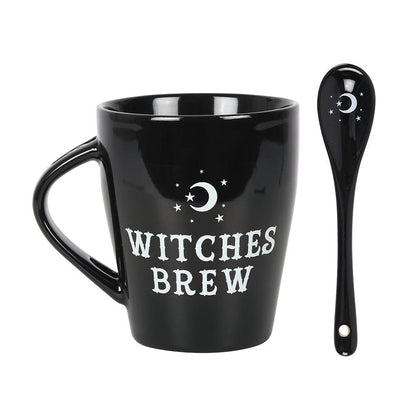 Witches Brew Mug and Spoon Set - DuvetDay.co.uk