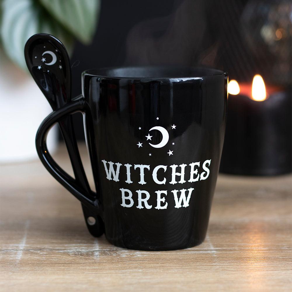 Witches Brew Mug and Spoon Set - DuvetDay.co.uk