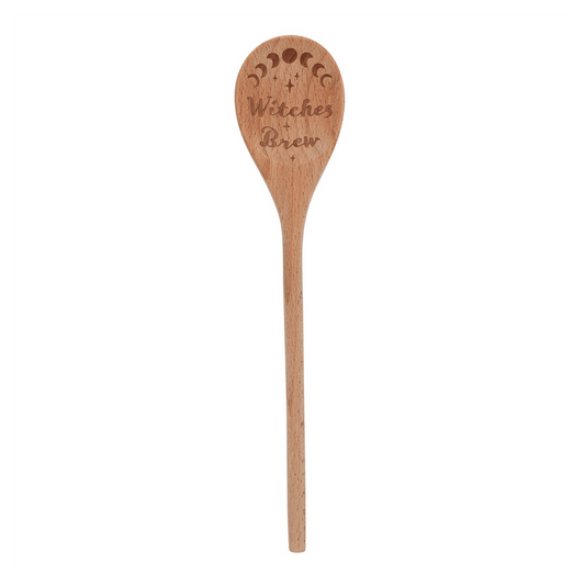 Witches Brew Wooden Spoon - DuvetDay.co.uk