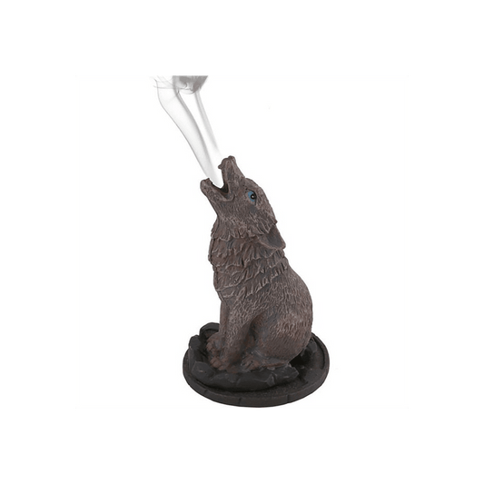 Wolf Incense Cone Holder by Lisa Parker - DuvetDay.co.uk