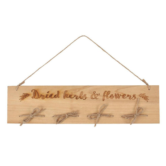 Wooden Herb and Flower Drying Rack - DuvetDay.co.uk