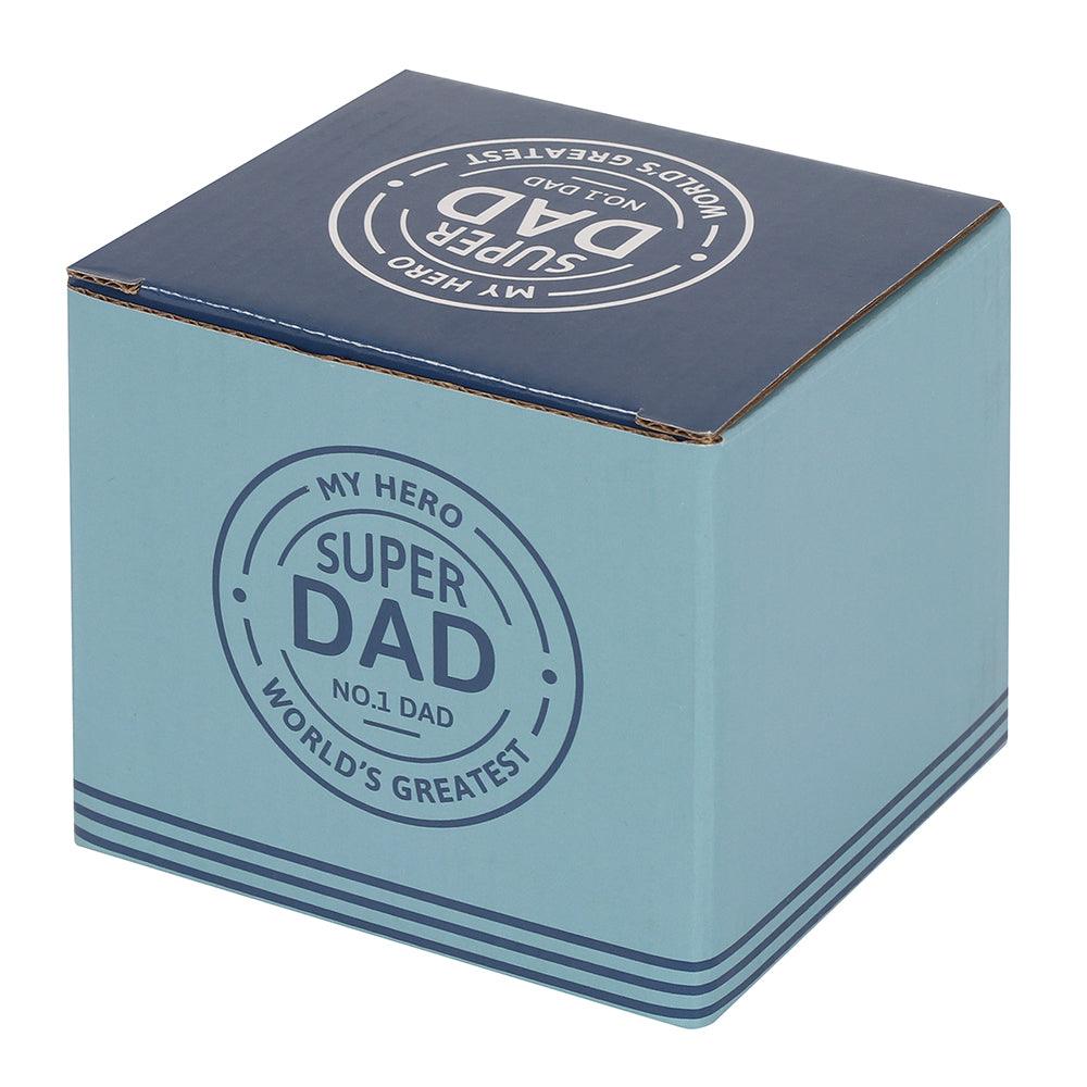 Worlds Greatest Super Dad Mug - DuvetDay.co.uk