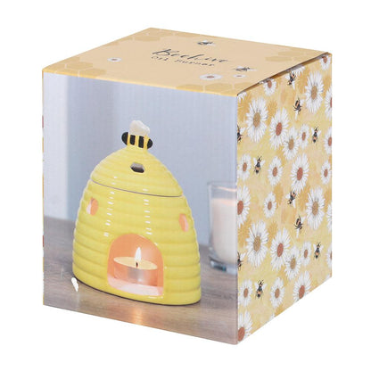 Yellow Beehive Oil Burner - DuvetDay.co.uk