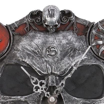 11.5in Hands of Death Resin Clock by Spiral Direct - DuvetDay.co.uk