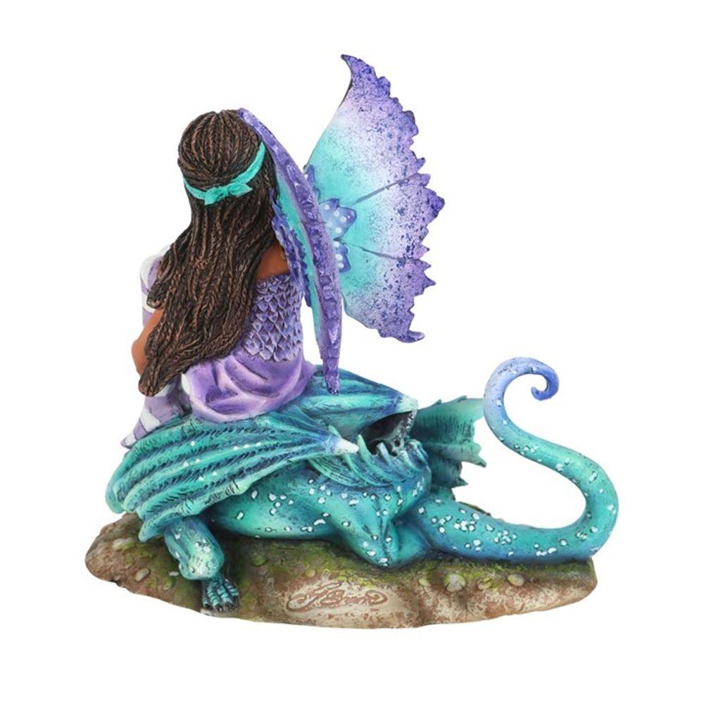 16cm Dragon Perch Fairy Figurine by Amy Brown - DuvetDay.co.uk