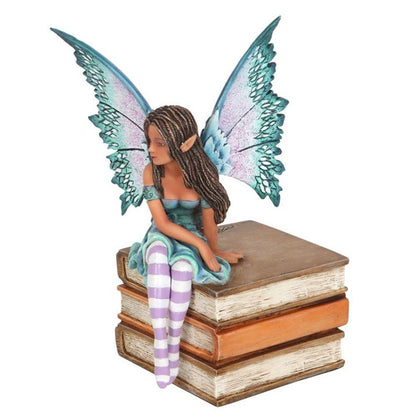 19cm Book Fairy Figurine by Amy Brown - DuvetDay.co.uk