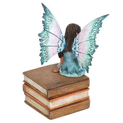 19cm Book Fairy Figurine by Amy Brown - DuvetDay.co.uk