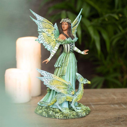 22cm Jewel of the Forest Fairy Figurine by Amy Brown - DuvetDay.co.uk