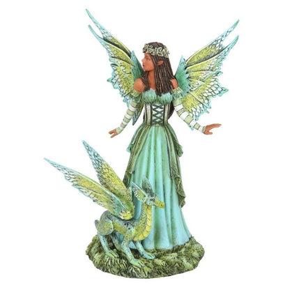 22cm Jewel of the Forest Fairy Figurine by Amy Brown - DuvetDay.co.uk