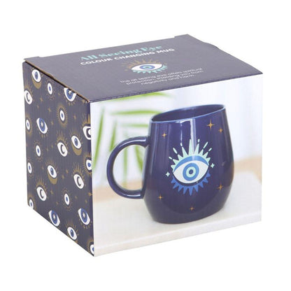 All Seeing Eye Colour Changing Mug - DuvetDay.co.uk
