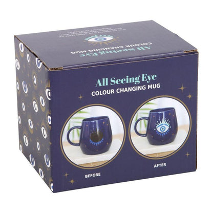 All Seeing Eye Colour Changing Mug - DuvetDay.co.uk