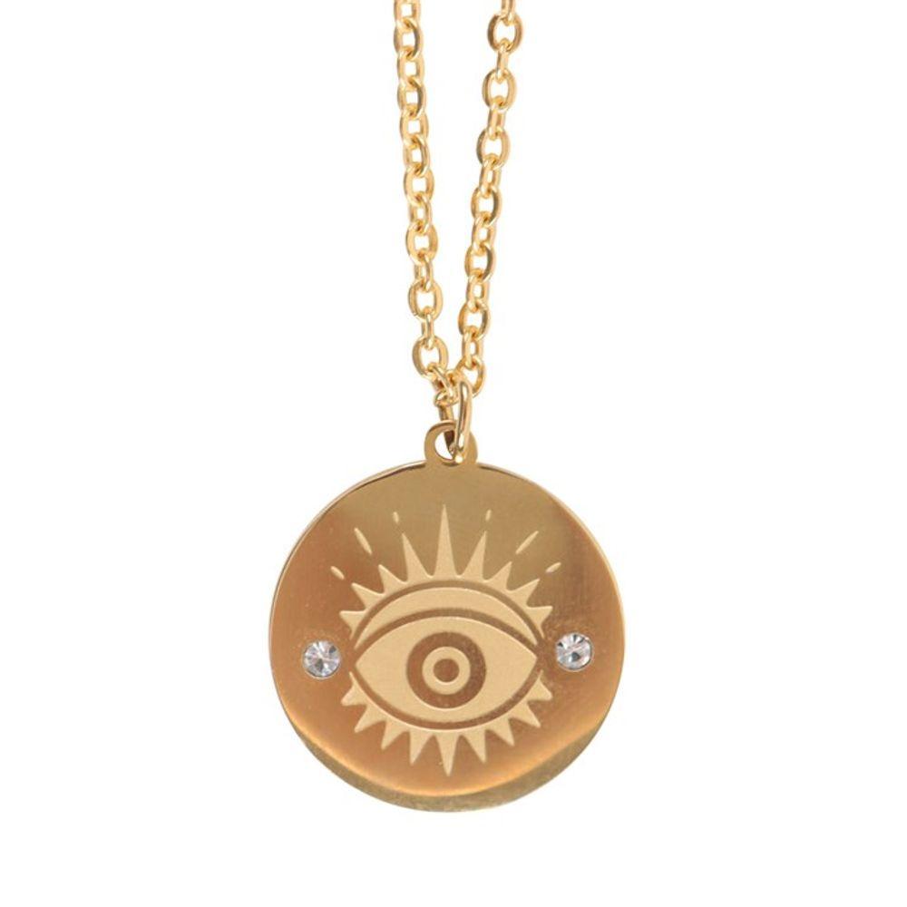 All Seeing Eye Necklace & Dish Gift Set - DuvetDay.co.uk