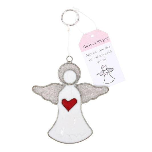 Always With You Angel Suncatcher - DuvetDay.co.uk