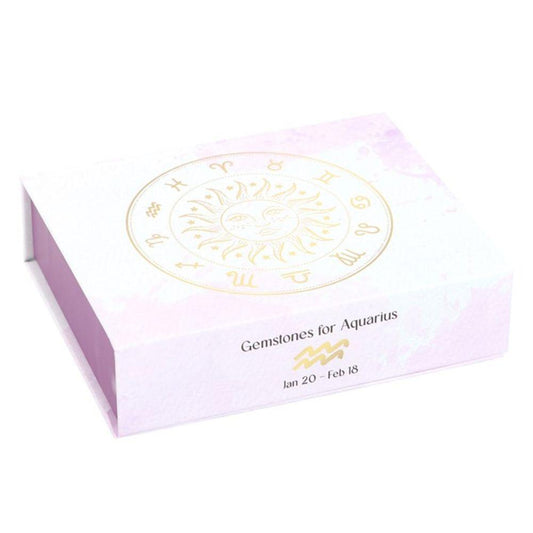 Aquarius Crystal Tumblestone Set - DuvetDay.co.uk