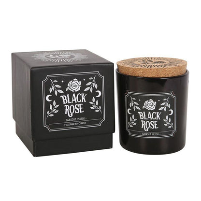 Black Rose Twilight Blush Candle - DuvetDay.co.uk
