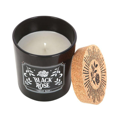 Black Rose Twilight Blush Candle - DuvetDay.co.uk