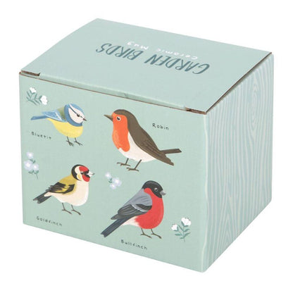 British Garden Birds Ceramic Mug - DuvetDay.co.uk