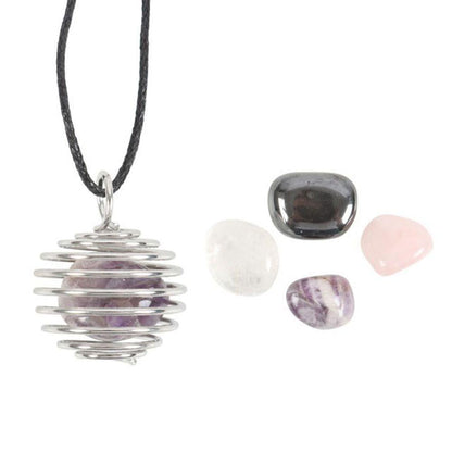Build Your Own Crystal Necklace Kit - DuvetDay.co.uk