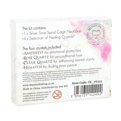 Build Your Own Crystal Necklace Kit - DuvetDay.co.uk