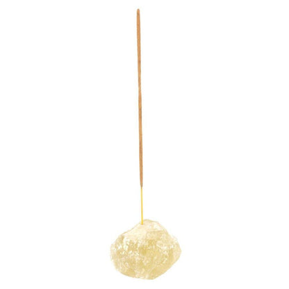 Citrine Crystal Incense Stick Holder - DuvetDay.co.uk