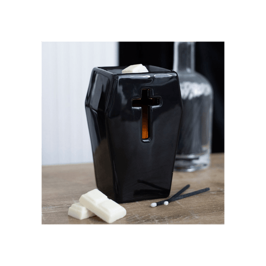 Coffin Oil Burner - DuvetDay.co.uk