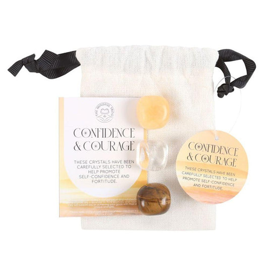 Confidence & Courage Healing Crystal Set - DuvetDay.co.uk