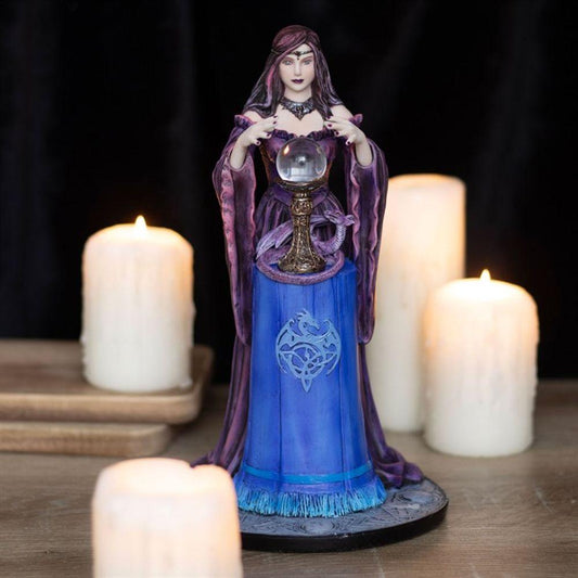 Crystal Ball Figurine by Anne Stokes - DuvetDay.co.uk