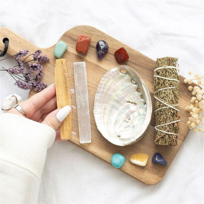 Divine Energy Smudge and Stone Wellness Kit - DuvetDay.co.uk
