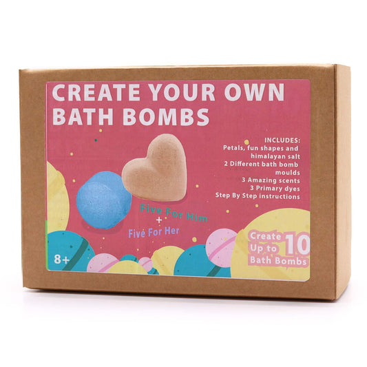 DIY Bath Bomb Kit - Rose & Bubblegum - DuvetDay.co.uk