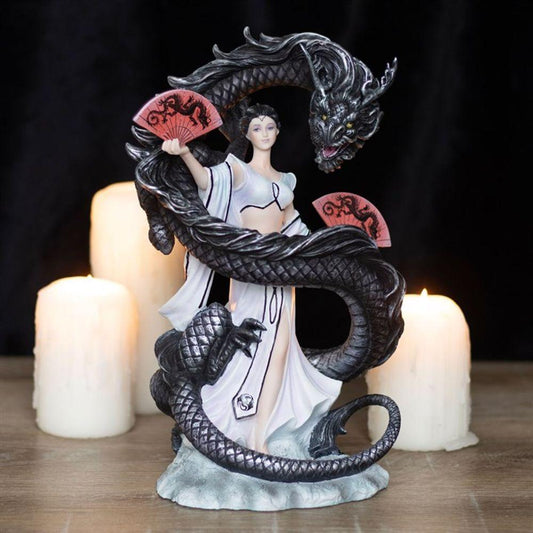 Dragon Dance Figurine by Anne Stokes - DuvetDay.co.uk