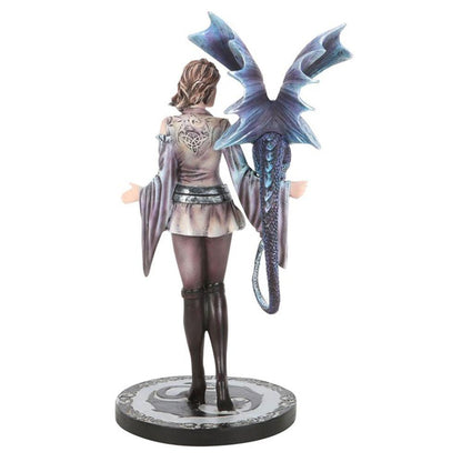 Dragon Trainer Figurine by Anne Stokes - DuvetDay.co.uk