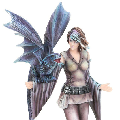 Dragon Trainer Figurine by Anne Stokes - DuvetDay.co.uk