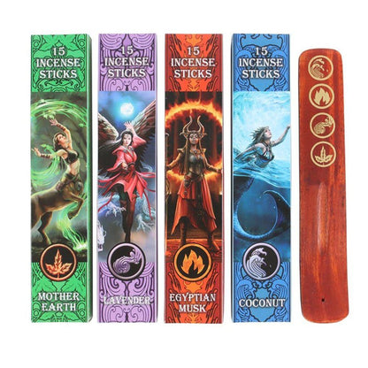 Elemental Incense Stick Collection by Anne Stokes - DuvetDay.co.uk