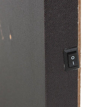 Forest Bee Light Up Canvas Plaque - DuvetDay.co.uk