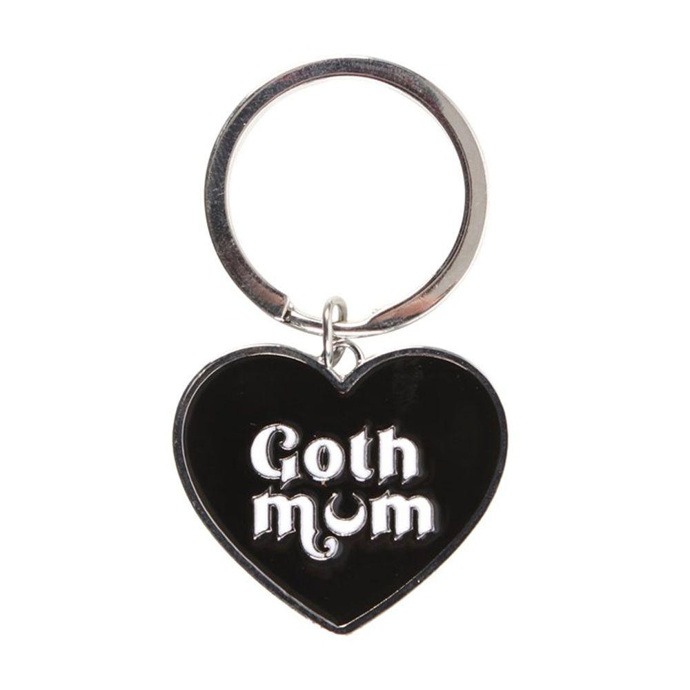 Goth Mum Keyring - DuvetDay.co.uk