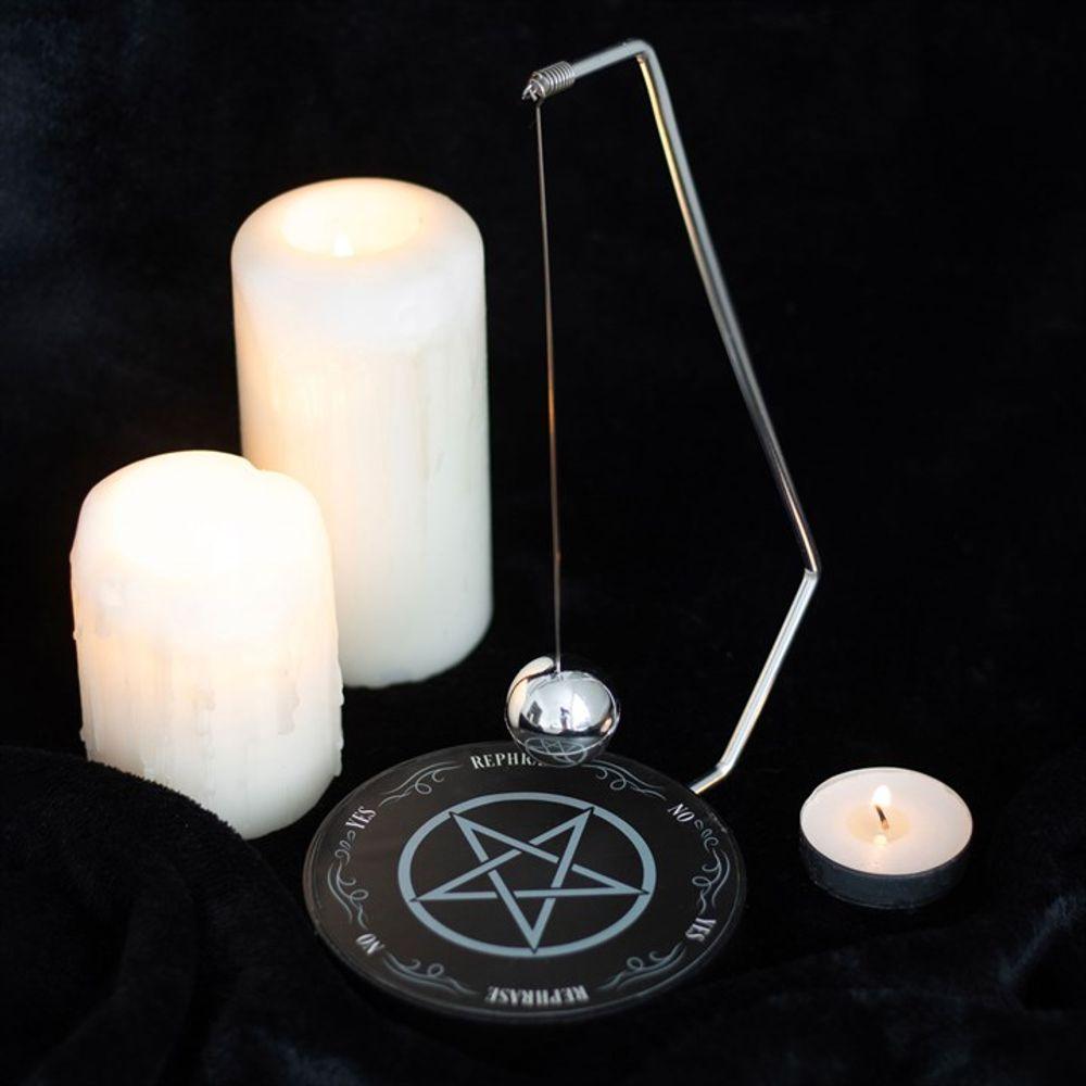 Gothic Pentagram Pendulum Decision Maker - DuvetDay.co.uk