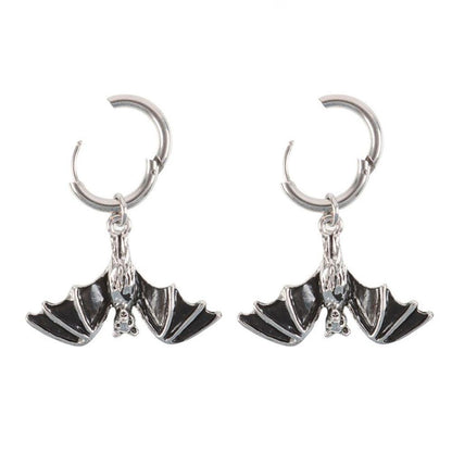 Hanging Bat Earrings - DuvetDay.co.uk